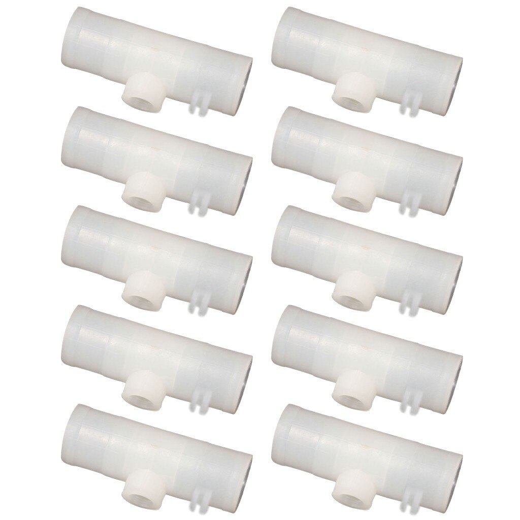 6pcs Poultry Drinker Chicken Pvc Fittings Automatic Poultry And Rabbit Watering System Farm Animal Watering Supplies #35 #T1P