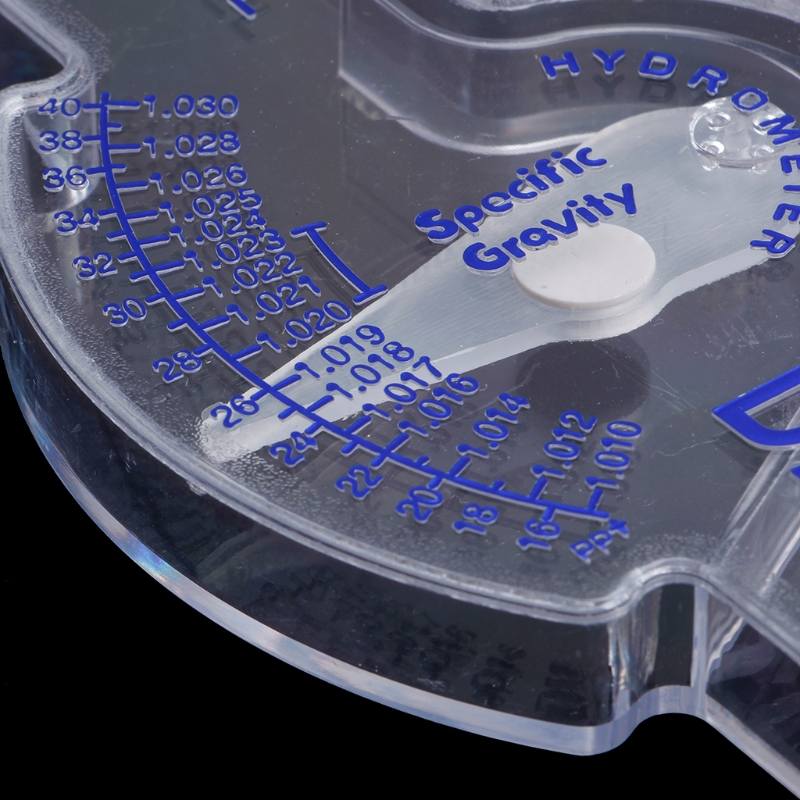 Ocean Hydrometer Reef Fish Tank Aquarium Water Salinity Specific Gravity Test