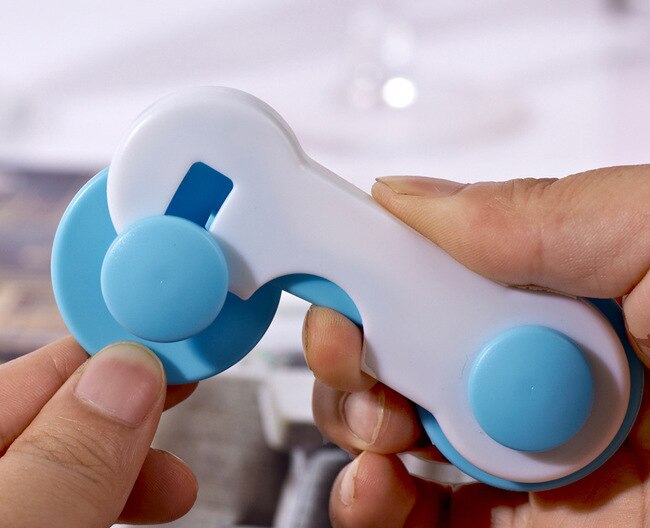 2pc Kunststoff Schrank sperren Art Sicherheit Baby Schutz Von freundlicher Sicher Schlösser für Kühlschränke Baby Sicherheit Schublade Riegel