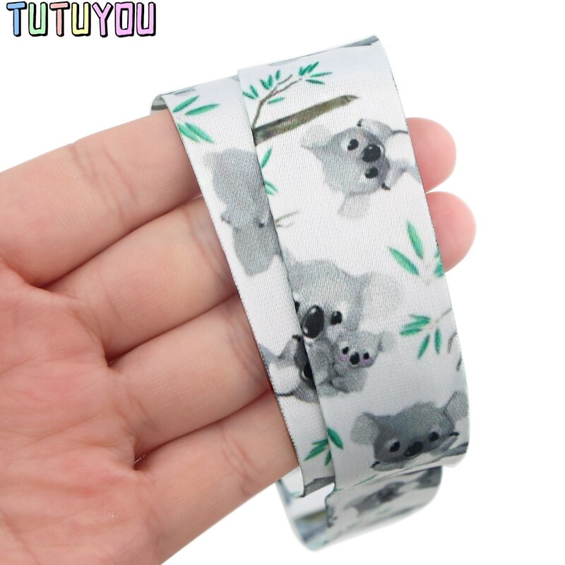 PC1649 Koala Lanyards For Keychain ID Card Pass Gym Mobile Phone USB Badge Key Ring Holder Neck Straps Accessories