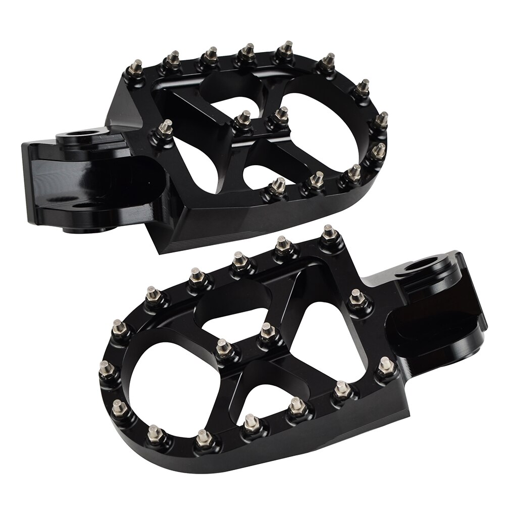 Pedane pedane pedane pedali per HUSQVARNA 701 ENDURO/ 701 super MOTO 2016-2021 TE TC FE FC TX FX 125 250 350 450 2003-2013: nero