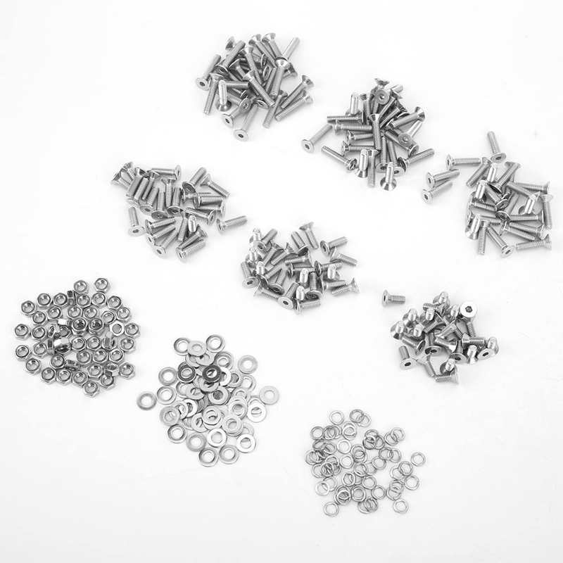 Flat Hex Socket Screw Spring Washer Stainless Steel Wood Fasteners for Electronics Industry Soft Metal