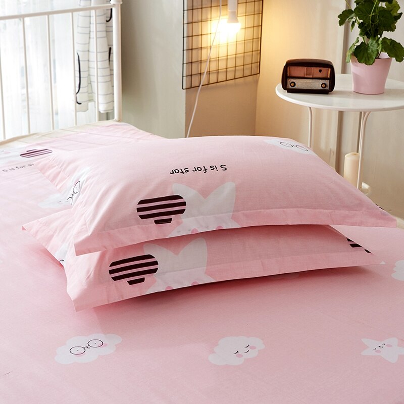 OLOEY cotton pillowcases thickened children cotton pillow cover 1pc household 30x50cm 40x60cm: 7 / 40x60cm 1pc