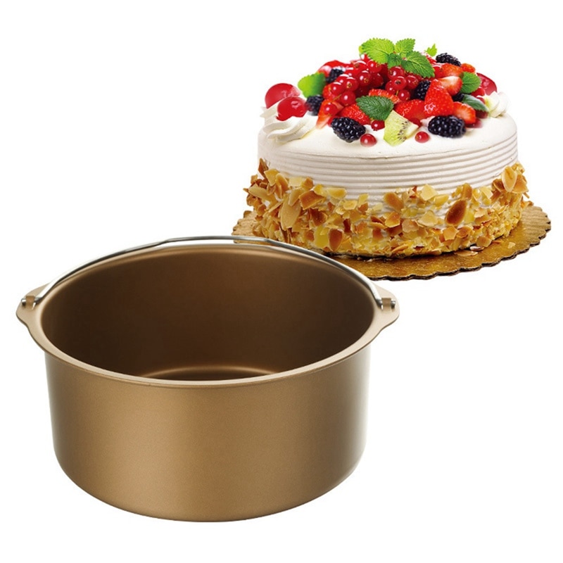Taartvat, Heteluchtfriteuse Cakevorm IJzeren Friteuse Anti-aanbak Taartvorm Accessoires Voor HD9925 HD9860 HD9905/01(18cm / 7.1in