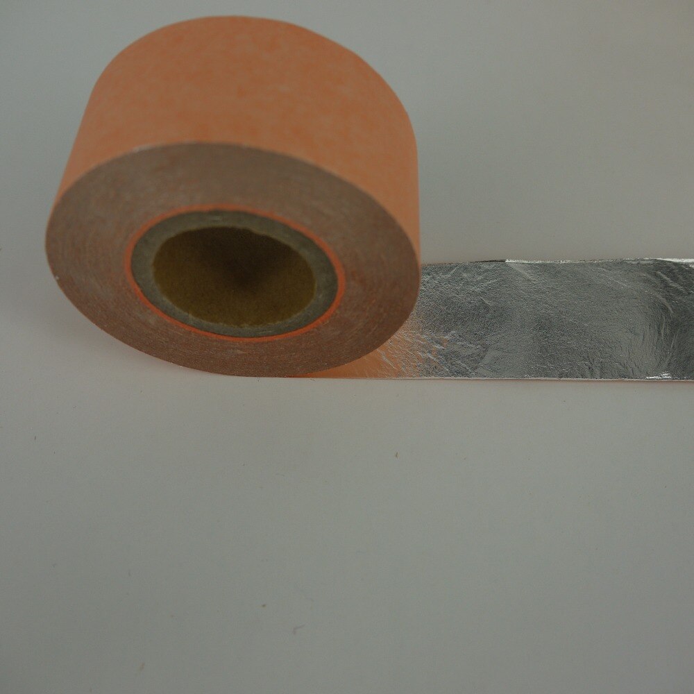 Imitatie Zilveren blad in roll maat 150mm x 50m Aluminium blad folie voor vergulden lijnen,