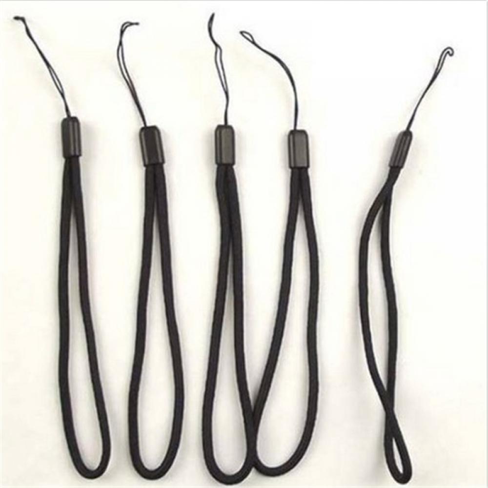 5Pcs Universele Hand Wrist Strap Touw Koord Houder Lanyard Voor Mobiele Telefoon Camera: black