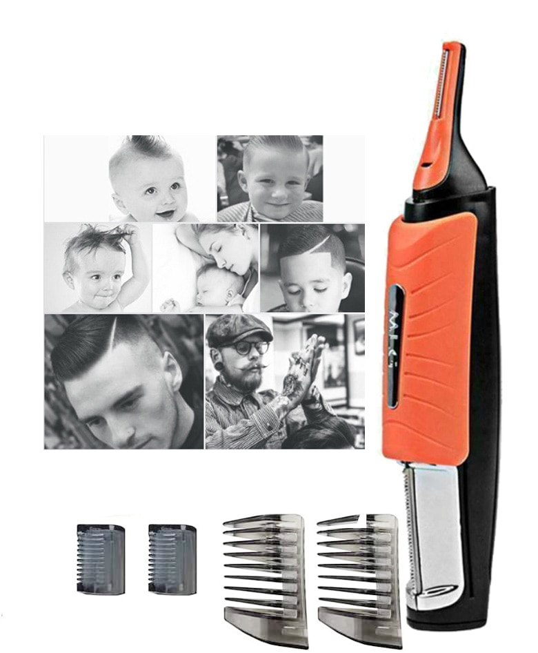 Multifunktionel elektrisk barbermaskine bærbar barbermaskine ansigt næse mænd skægtrimmer maskine barbermaskine kropshårtrimmer alt i en