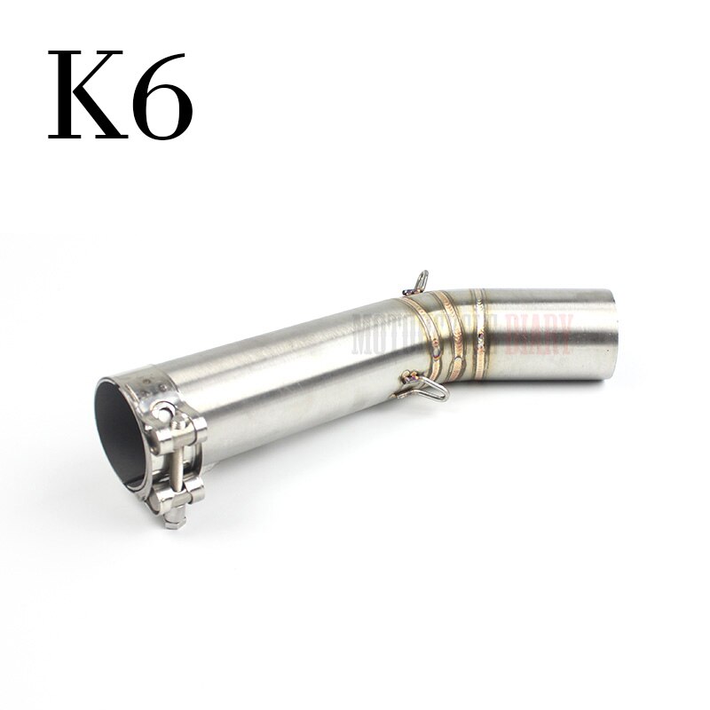 Ligne d&#39;échappement Slip-On central, 51mm, collecteur central, 51mm, pour moto K5, K6, K7, K8, GSXR 600, 750, GSX-R, GSX-R600, GSX-R750, GSX R, GSXR600, GSXR750: K6
