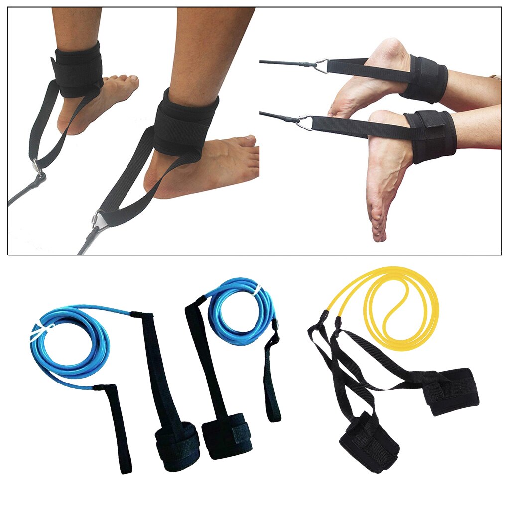 2x cintura da allenamento per nuoto cinturino alla caviglia stazionario per nuoto ginnico