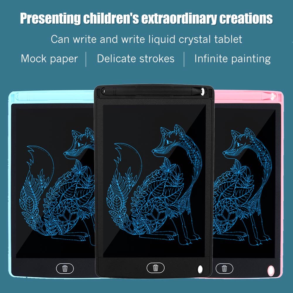 8‘’ LCD Writing Tablet Graphics Handwriting Drawing Pads for Memo Note Calligraphy Graffiti Painting for Kids and Students