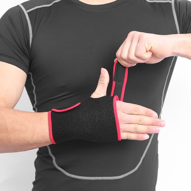 1 PC supporto per fascia da polso per fasciatura da polso per Fitness sollevamento pesi distorsione per stecca cintura per artrite Tunnel carpale bracciale Brace