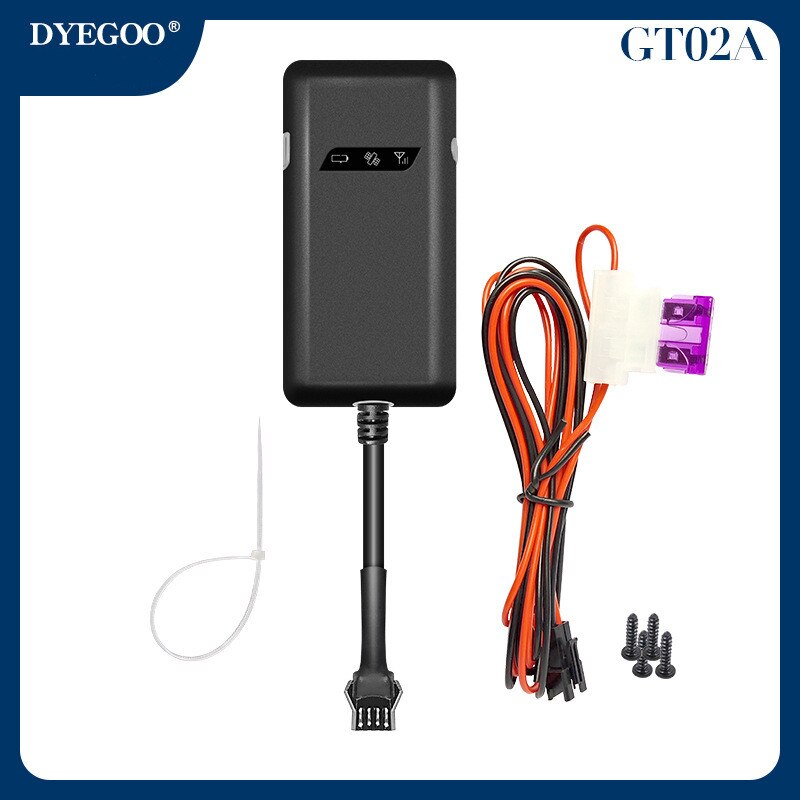 Localizador GPS rastreador GT02A, camión eléctrico, automóvil, motocicleta, alarma de coche