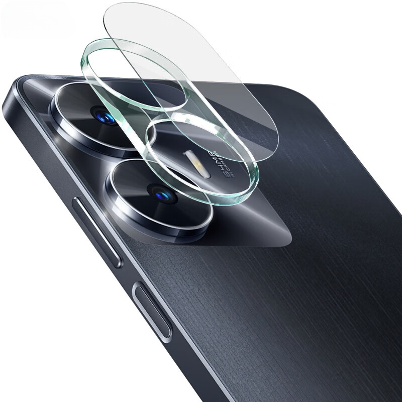 Para OPPO Realme C55 Realmy C55 C 55 55C 4G 6,72 "Original lente de cámara 3D cubierta trasera Protector película de vidrio templado
