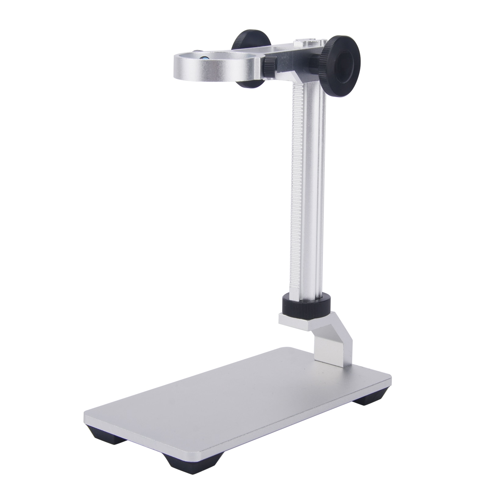Stand Adjustable Magnifier Endoscope Microscope Holder Bracket Desktop Aluminum Alloy Digital Base 1.18 To 1.3inch