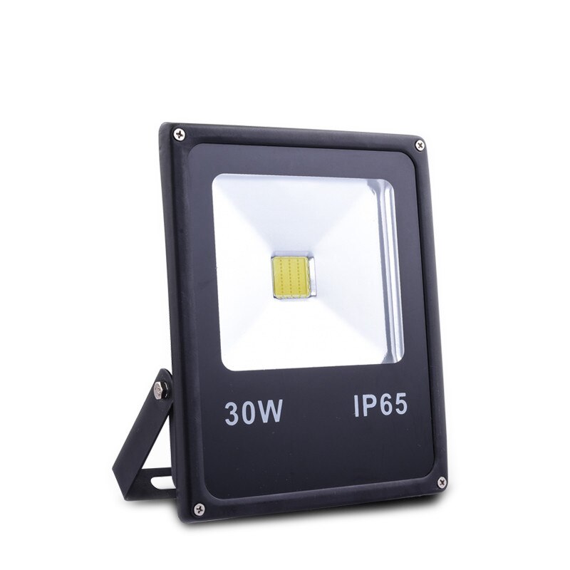 12v 24v ultratunn led strålkastare 10w 20w 30w aluminium röd grön blå vit vattentät  ip65 strålkastare spotlight utomhuslampa