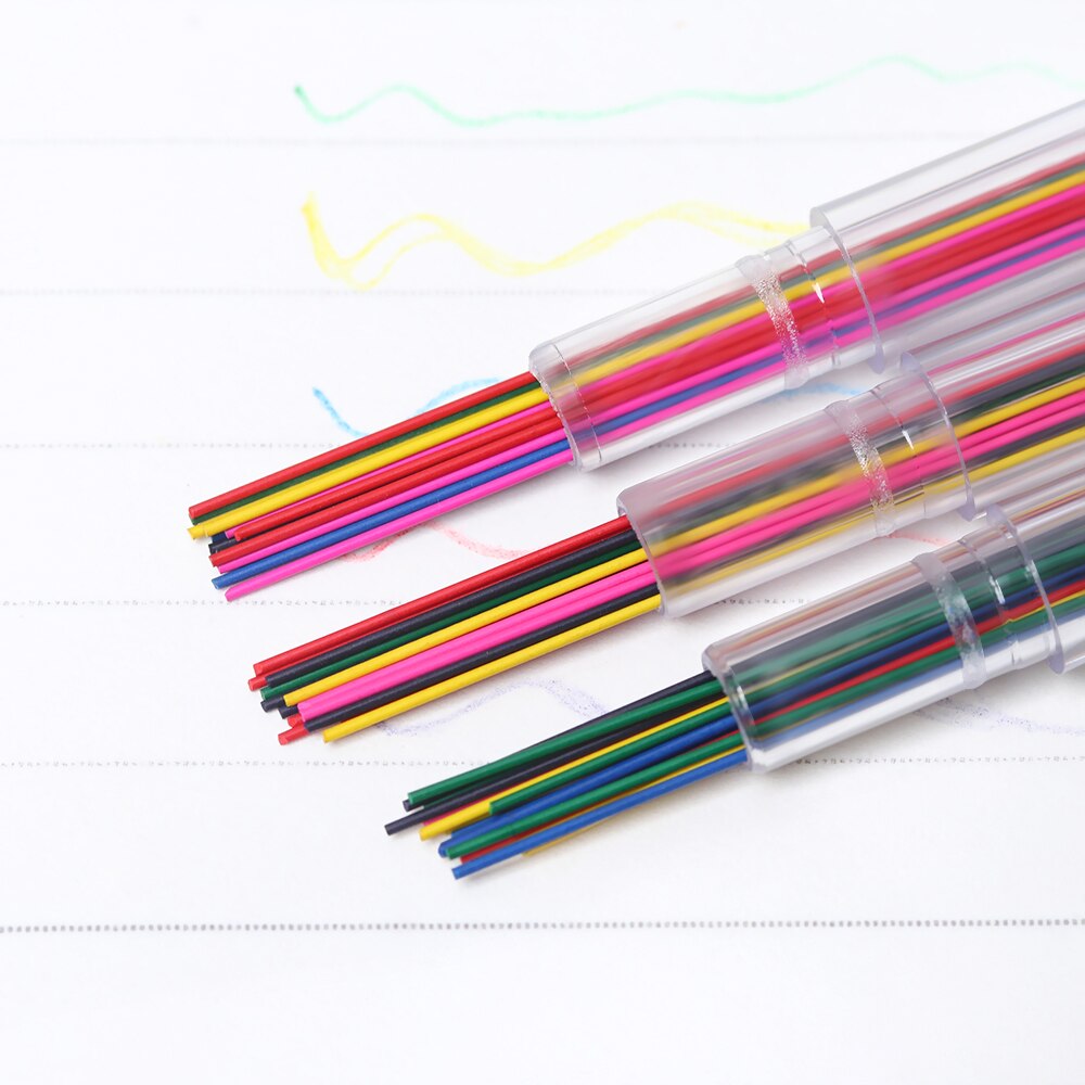 45pcs 0 5 0 7 Mm Colorful Mechanical Pencil Lead A Vicedeal