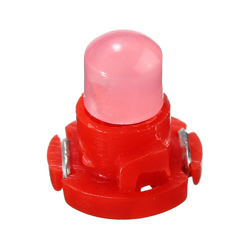 10pcs T4 LED Neo Wedge Dashboard Instrument Cluster Lights Car Panel Gauge Dash Bulbs White/Blue/Red/Green/Yellow DC 12V