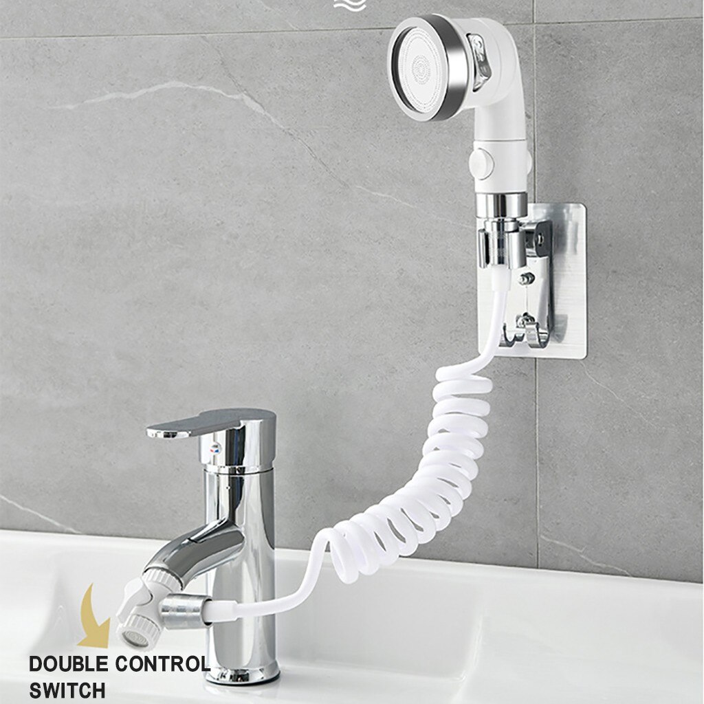 Bathtub Faucet External Shower Toilet Washbasin Extender Handheld Small Nozzle Shampoo Bathroom Supplies #10
