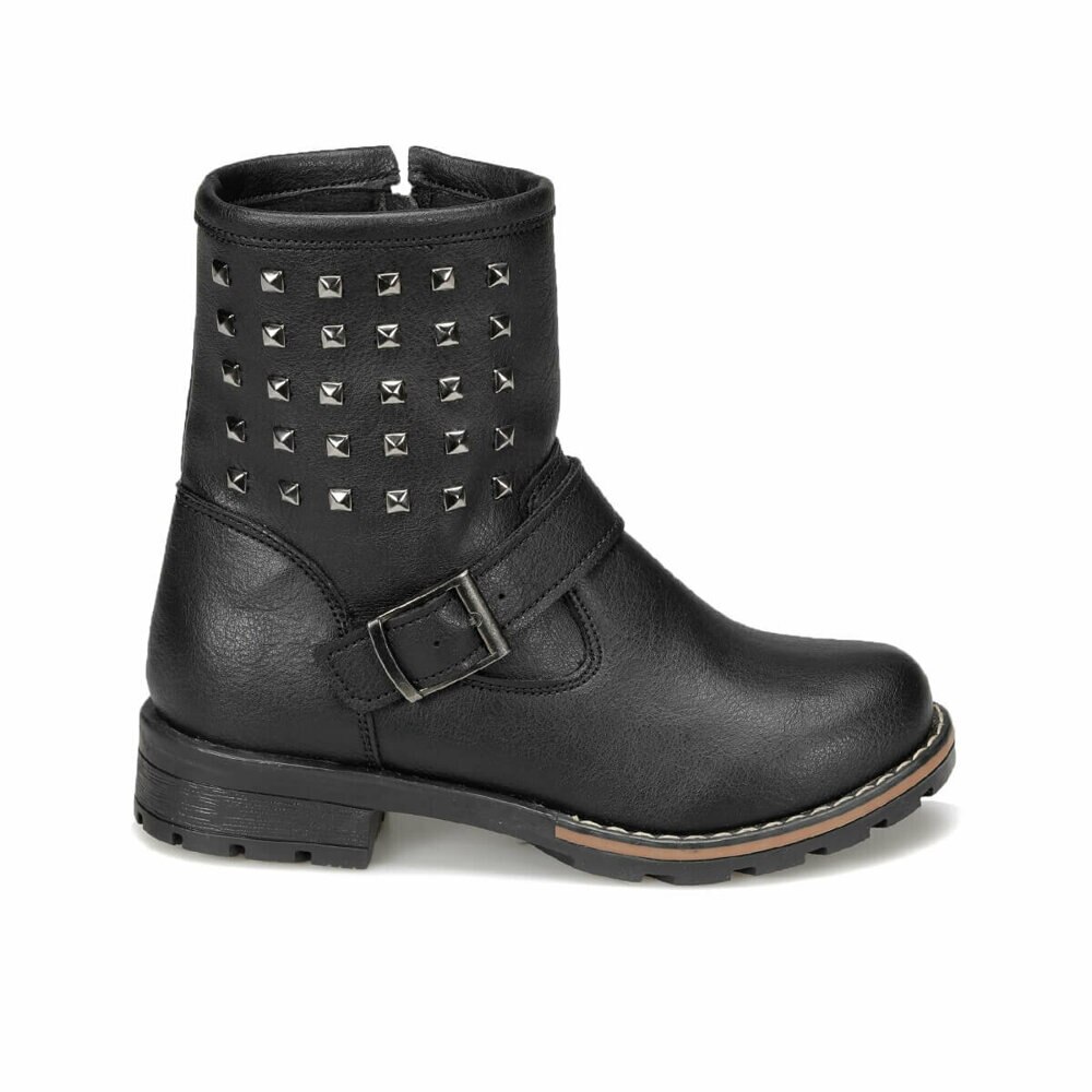 Meisjes Laarzen Schoenen Lente Herfst Zwart Bordeaux Pu Kinderen Mode Kinderen Warme Winter Rubber Waterdichte Sneeuw Regen 92.NINA-4.F