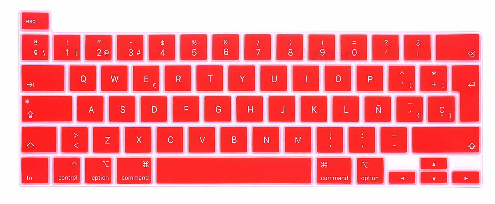 Soft Skin for Macbook Pro 13 M1 Chip A2338 Spanish EU US Keyboard Cover Silicon for Macbook Pro Spanish Keyboard Film
