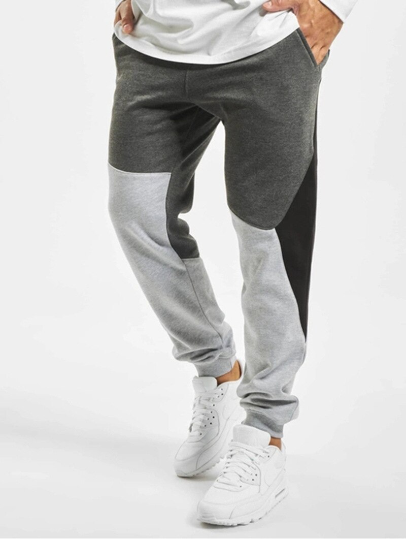 Lente Herfst Sportscholen Mannen Joggers Joggingbroek Heren Joggers Broek Sporting Kleding De Bodybuilding Broek: gray / L
