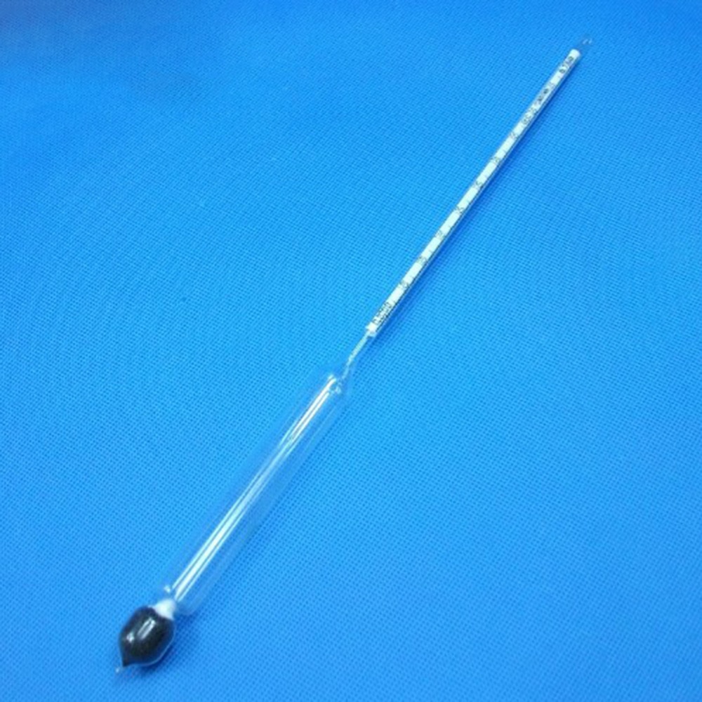 2 stks/partij 0.7-0.8 kg/m3 glas Densitometers glas vloeistof hydrometer densimeter Dichtheid Meter