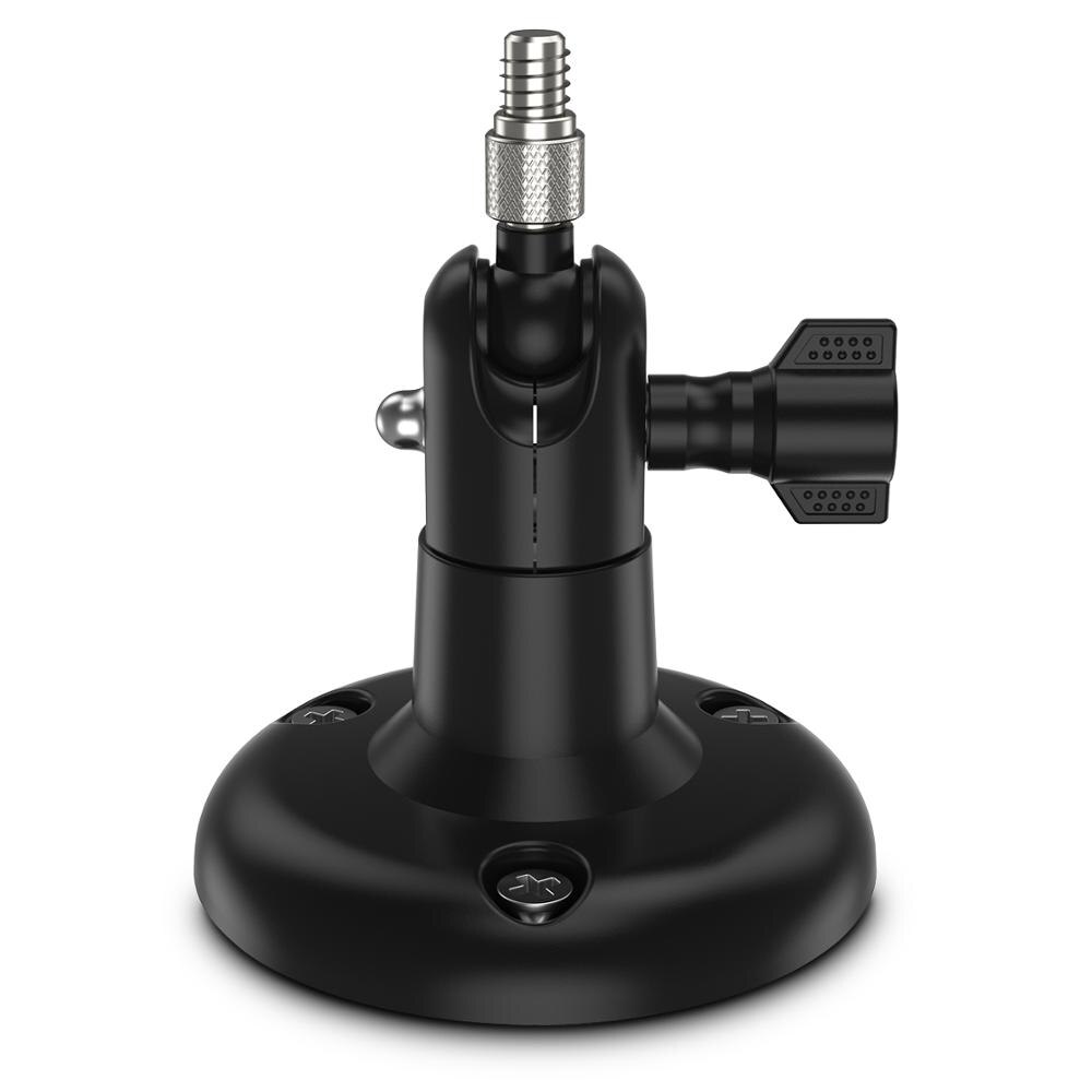 1 Pack Adjustable Wall Mount for ARLO HD/ARLO PRO/ARLO PRO2/ARLO GO/ARLO ULTRA/WYZE CAM PAN Home Camera Mounting Bracket Outdoor: Black