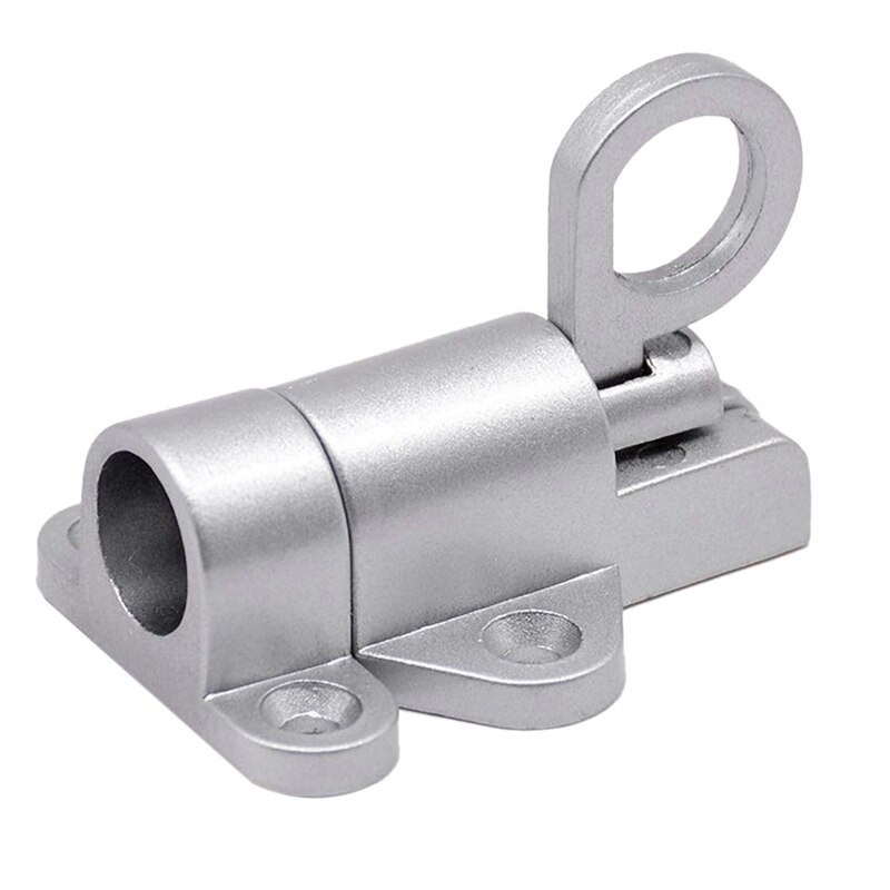 Aluminum Alloy Security Automatic Window Gate Lock Spring Bounce Door Bolt Latch
