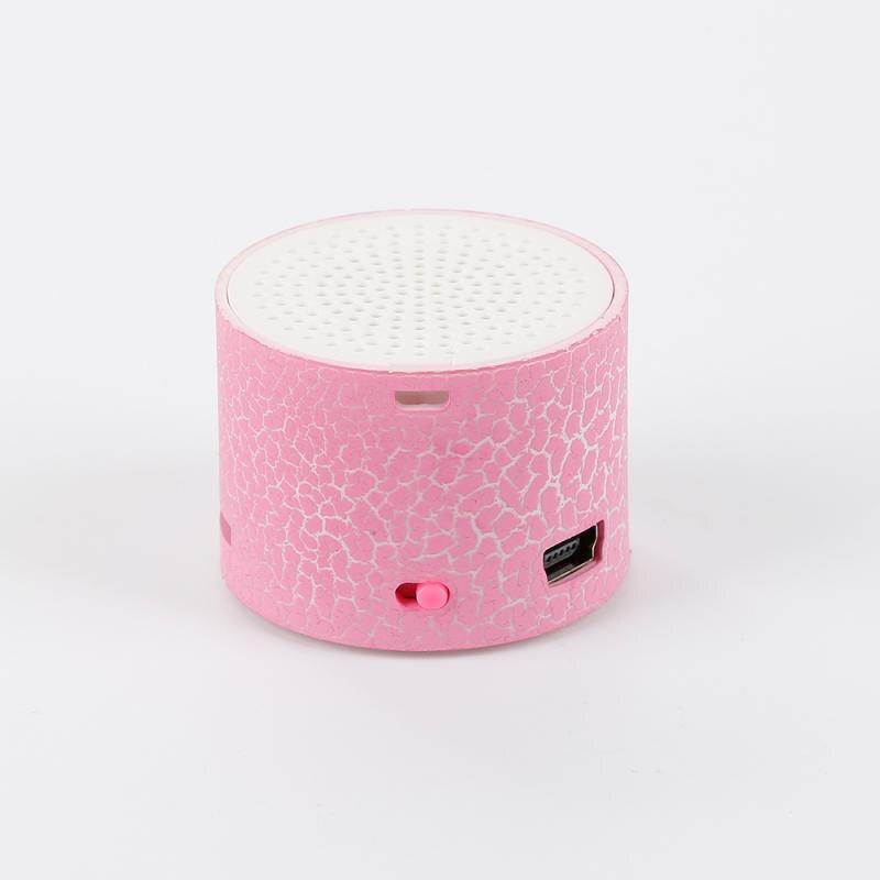 Reproductor de música portátil de tamaño Mini, reproductor de Audio con forma de cubo, MP3, interferencias de grietas, compatible con tarjeta TF, altavoz recargable: 02