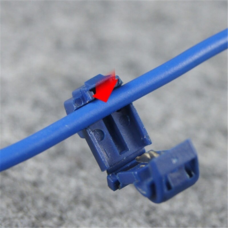 20/40Pcs Quick Elektrische Kabel Connectors Snap Splice Lock Draad Terminals Crimp Straight Lock Krimpen Wire Connector