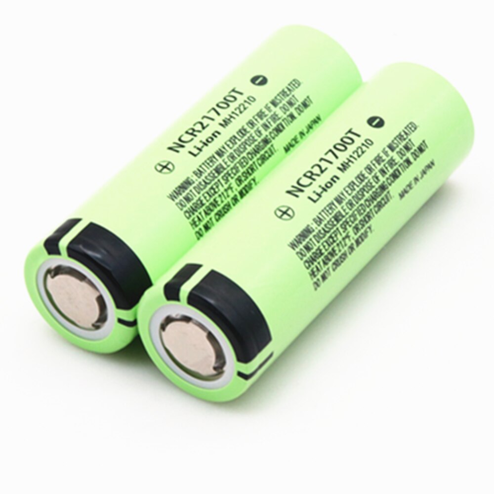 21700 NCR21700T Lithium Rechargeable Battery 4800mAh 3.7 V 40A High-discharge Battery High-drain Li-ion Battery