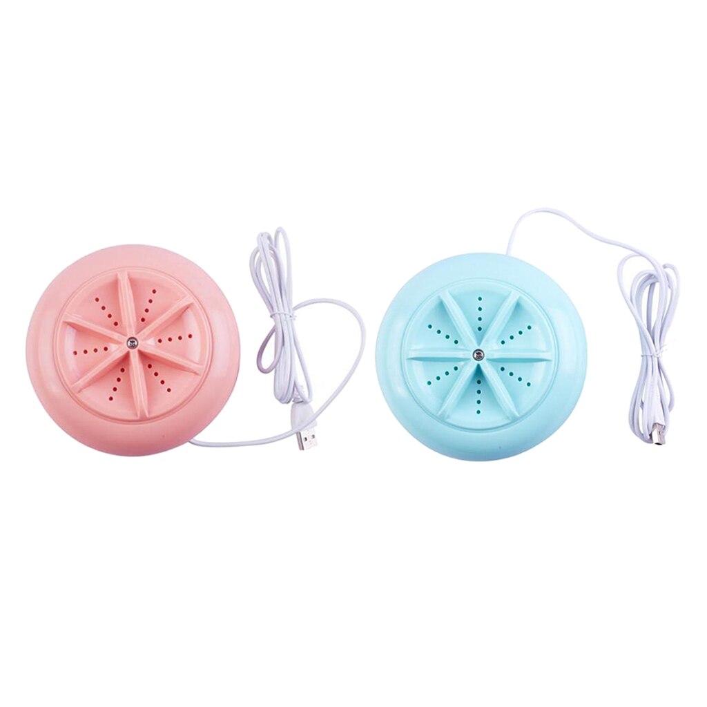 2pcs Portable Washing Machine Laundry Washer USB For Bra Home Travel Camping