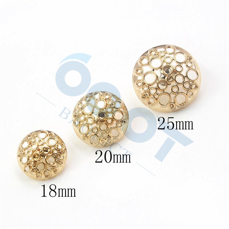 178231,10pcs/lots gold metal buttons Coat Suits Uniforms Buttons DIY handmade sewing