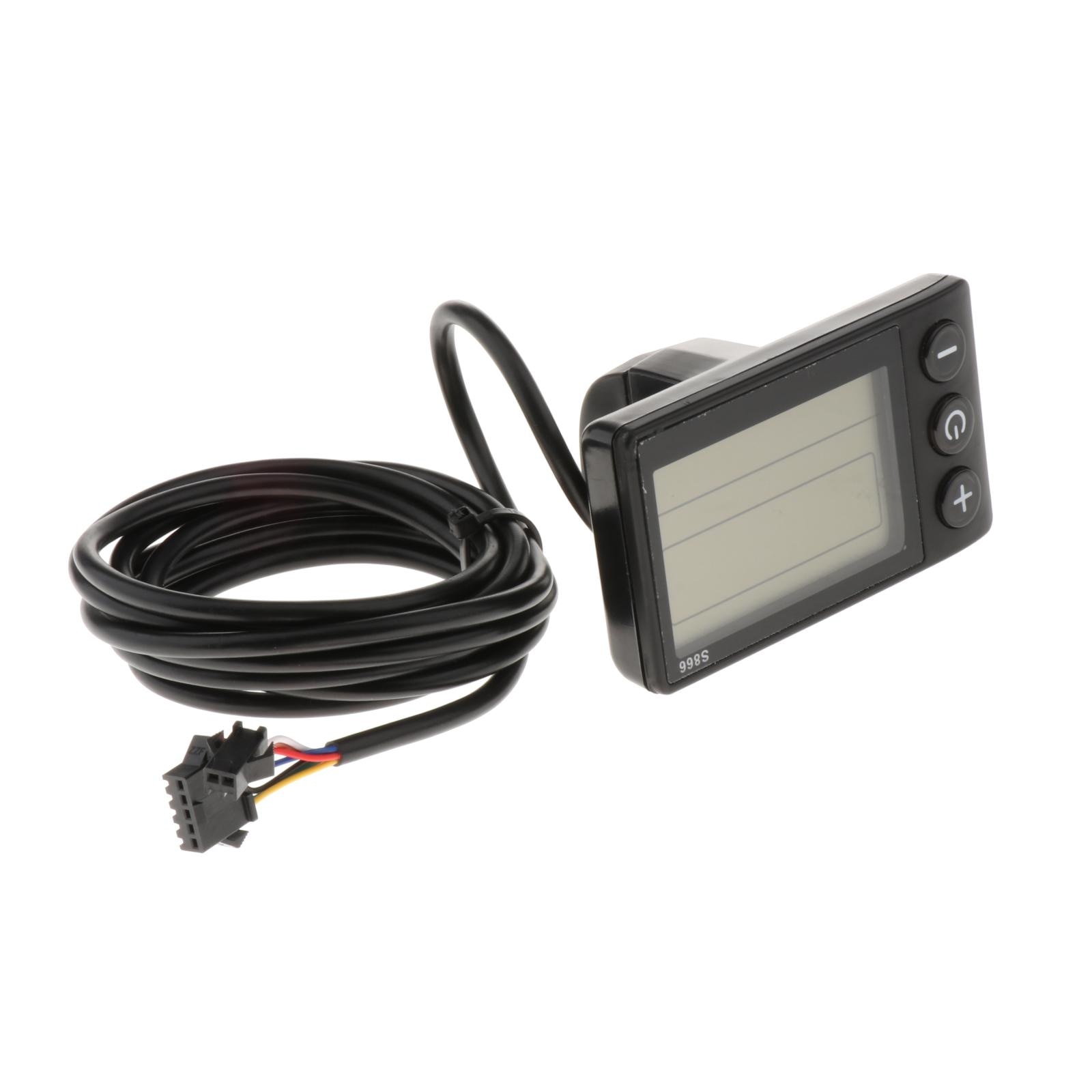 E-Bike Brushless Motor Controller Scooter SW900 LCD Display Panel 24/36/48V