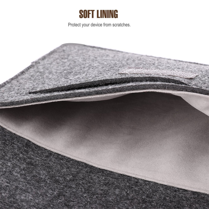 2021 per iPad 9 custodia in feltro di lana custodia per tavoletta aria 4 10.9 custodia pro 9.7 "10.5" 11 "coperchio per Huawei Samsung Lenovo custodia per tavoletta