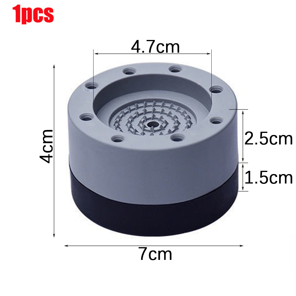 Coussinets de pieds Anti-Vibration, pieds en caoutchouc, tapis antidérapant silencieux pour Machine à laver, Support amortisseurs, accessoires de Support: MULTI