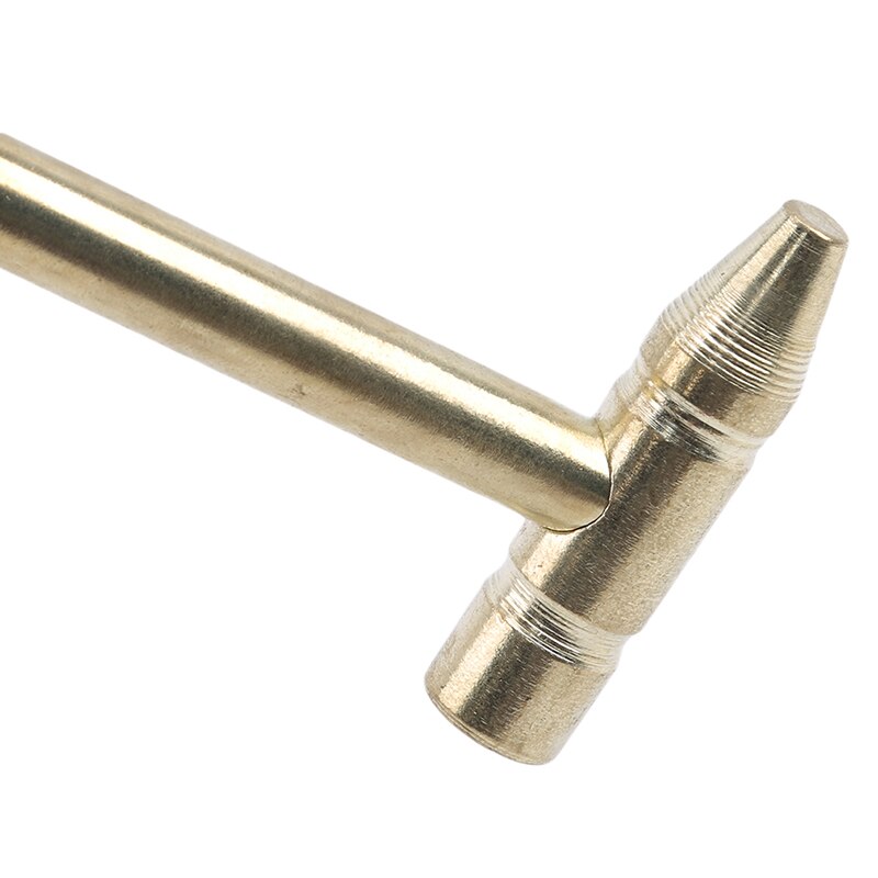 6 In 1 Koperen Hamer Kleine Ronde Hamer Een Multifunctionele Mini Nail Hamer Schroevendraaier Met Flesopener Gouden Kleur Duurzaam