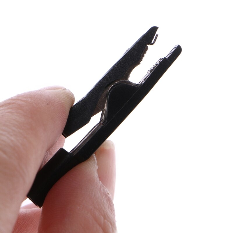 Meetgereedschap, Volledige Geïsoleerde Alligator Crocodile clip met 2mm