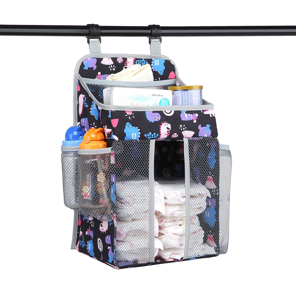 Baby Bedding Accessories Waterpro Diapers Organizer Baby Crib Bed Hanging Bag Portable Storage Bag main image 0