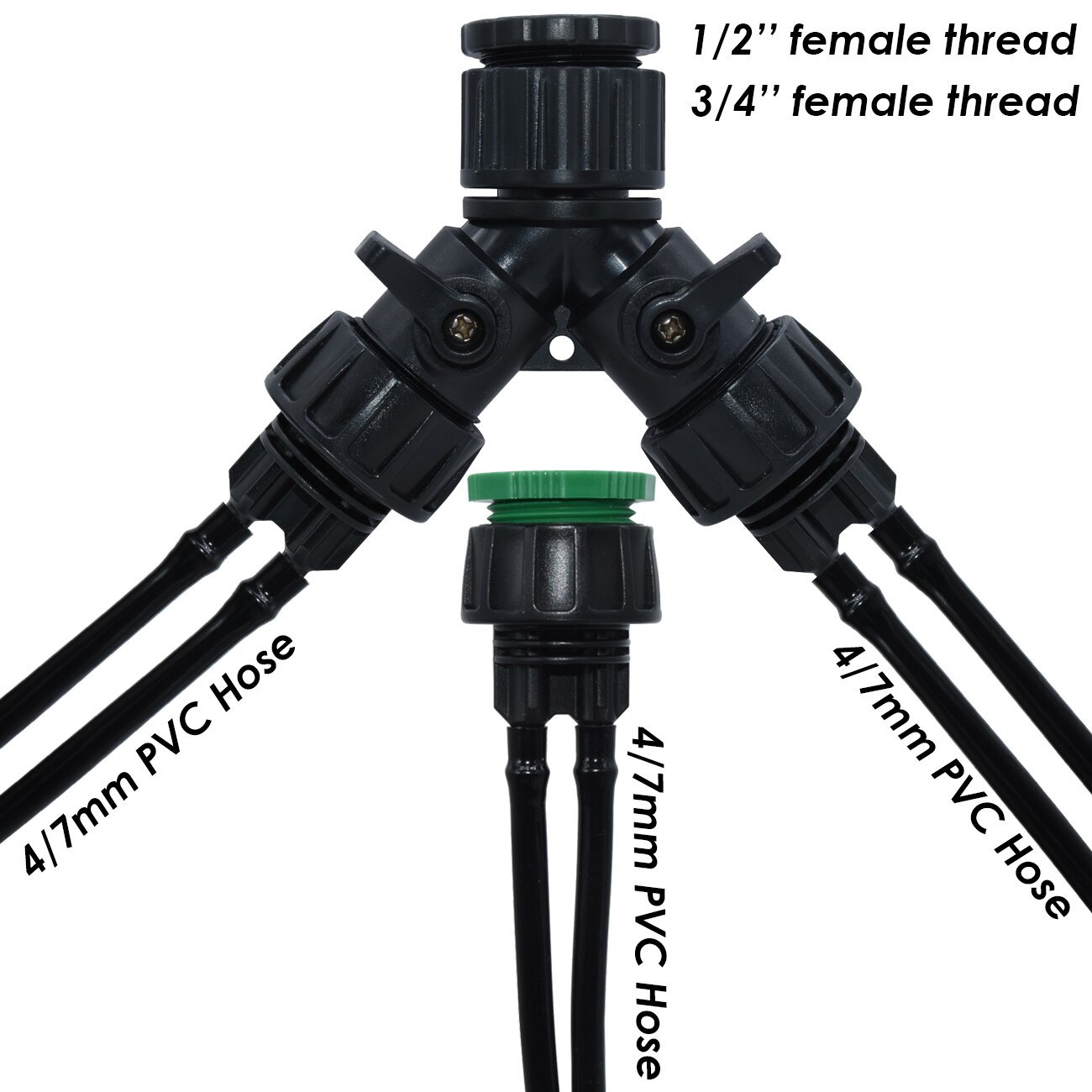 Kas Automatische Elleboog Emitter Drip Systeem 4/7 3/5Mm Slang Tuin Watering Irrigatie Kit Voor Thuis Ingemaakte plant