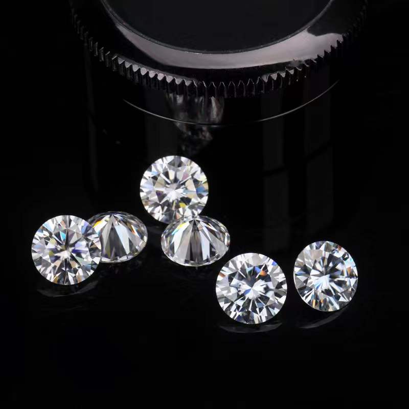 Hochpigmentierter moissanit mit hoher farbtiefe und reinheit 2.0ct wunderschöNe schmuckstücke, sterben wir unterstützen