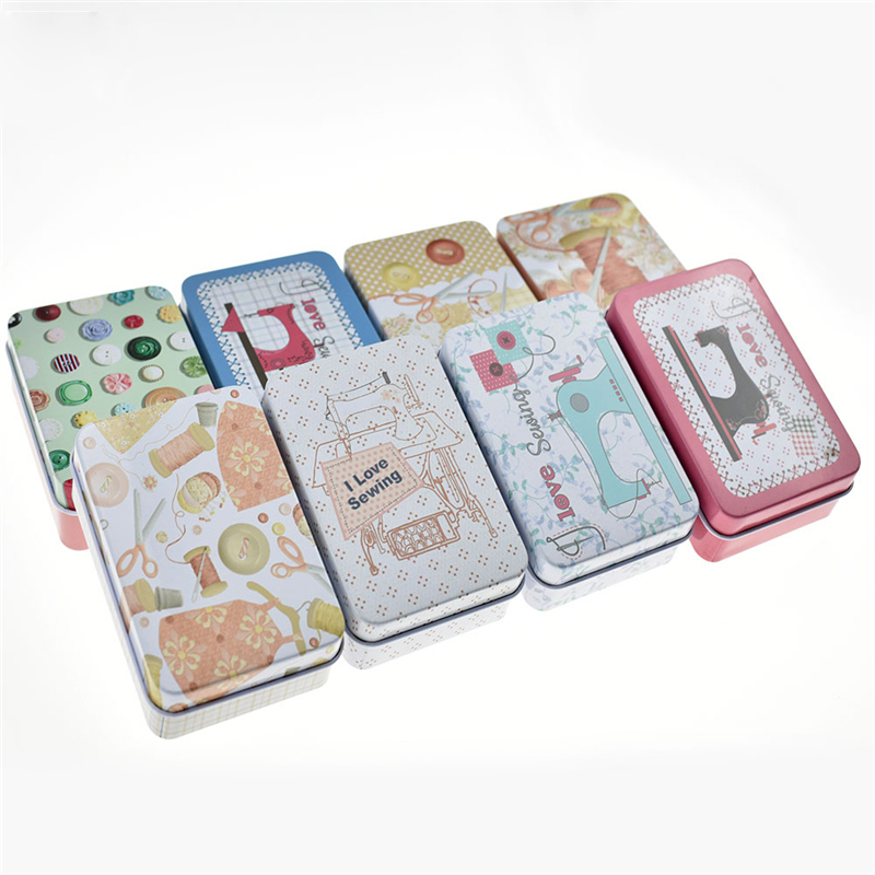 Boîtes de rangement pour aiguille et Theard | 8 pièces, Mark Iron, boîte de rangement Mini boutons, boîte de rangement de voyage, accessoires de couture, mallette de rangement
