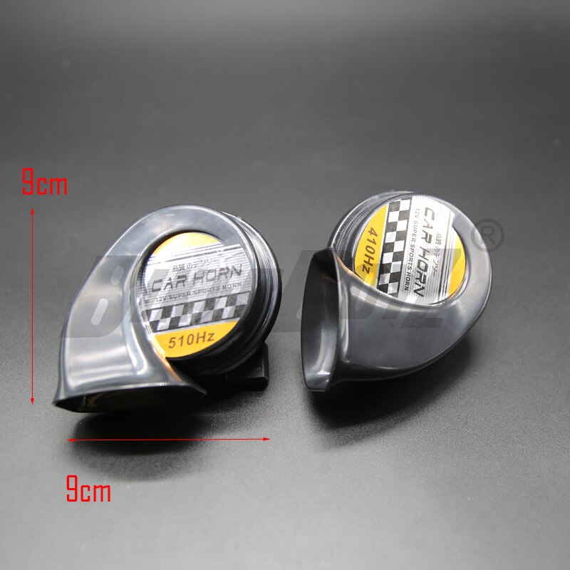 Patent luide slak auto claxon 12v hoorn waterdicht 105-115db 2pc autostyling alleen voor toyota