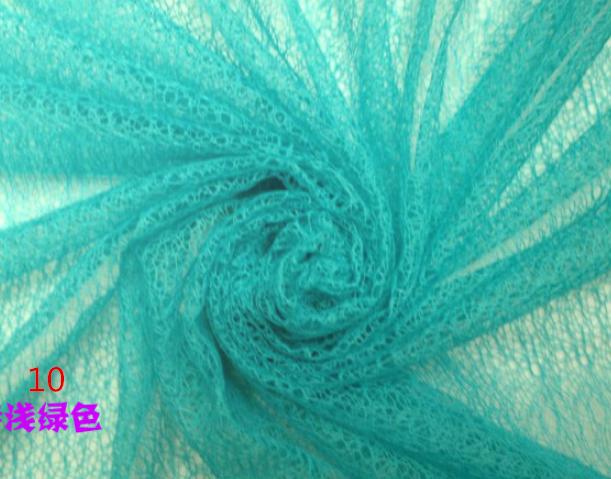 160*50 cm Mesh Gaas Kaasdoek Wraps met Matchende Bloem Hoofdband Volledige Set Voor Pasgeboren Fotografie: 10