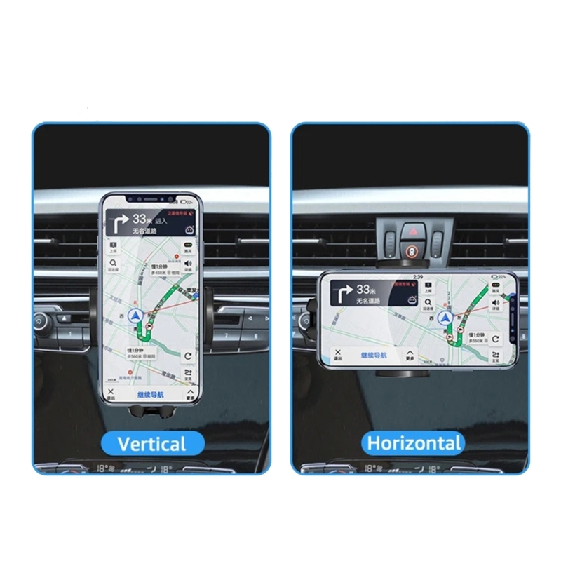 Mobilholder til Bil - CD Slot Montering - Gravitationsekspansion - ABS Universal