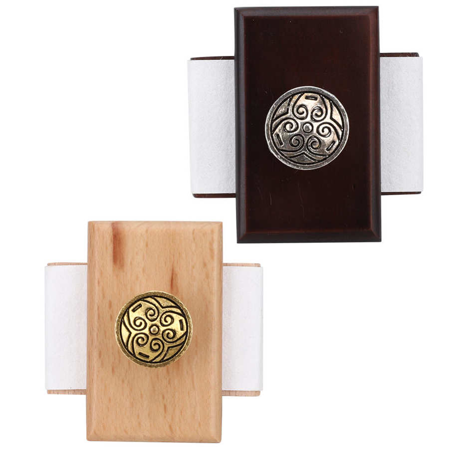 Ink Absorption Calligraphy Wooden Stamp Ink Quick-Drying Tool