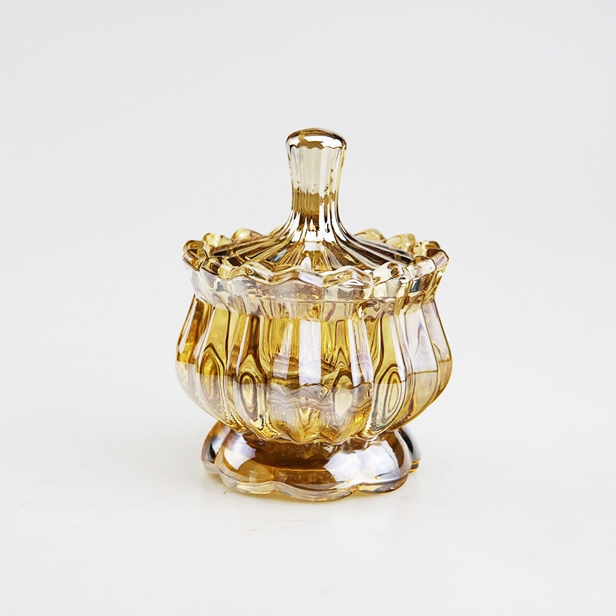 Handmade wax container empty glass candle holder DIY aromatherapy candle soybean wax candle tins