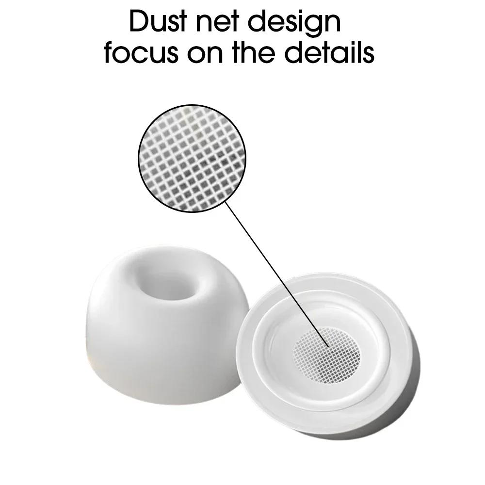 1-4 Pairs Vervanging Oordopjes Voor Airpods Pro 1e 2e generatie Oordopjes Buds Siliconen Rubber Oordopjes Oortelefoon cap Gel Tips