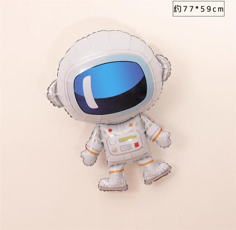 Dessin animé chapeau espace série feuille ballon joyeux anniversaire fête décoration terre planète explorer protéger environnement thème lune: 2