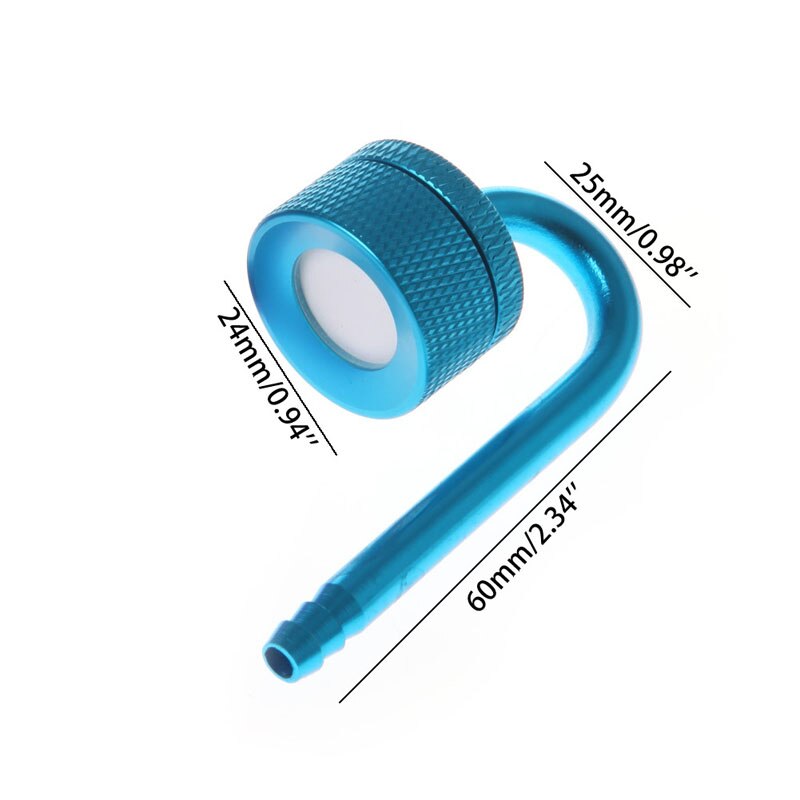 1pc Aquarium CO2 Atomizer System Diffuser Carbon Dioxide Atomizer for Fish Tank Aquarium Aquatic Water Plant